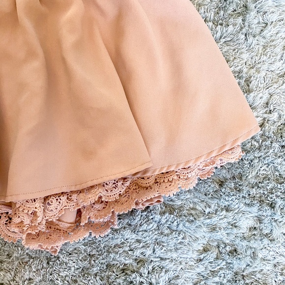 Emsexcite Pink Nude Mini Skort Medium - Picture 2 of 4